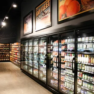 a view of the produce section