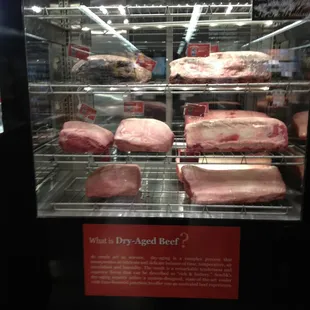 Dry aged beef- gorgeous!