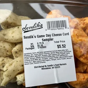 21 flavors of curds