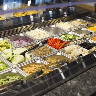 interior, salads