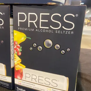 Press Premium Alcohol Seltzer