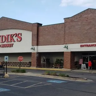 the outside of the store