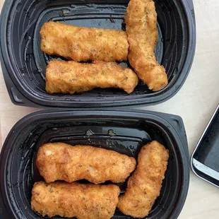 Cod fish fry ($9.99/pound) 6pieces=about a pound