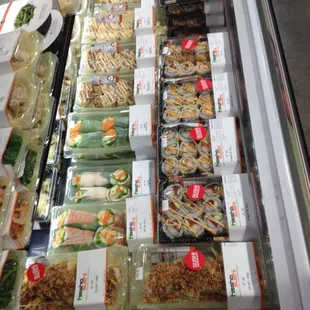 Great selection if you arrive before lunch