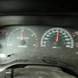 1900s on the tachometer at 60 mph