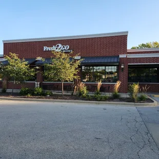 the front of the store
