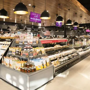 the inside of a grocery store
