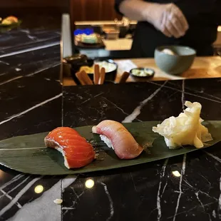 King Salmon and Yellowtail