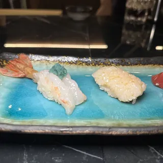 Botanebi Shrimp Nigiri