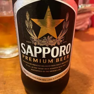 Sapporo beer