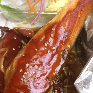 Salmon teriyaki