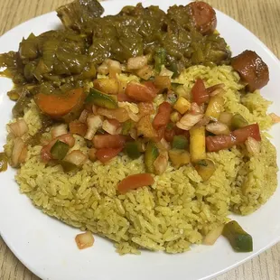 Curry chicken