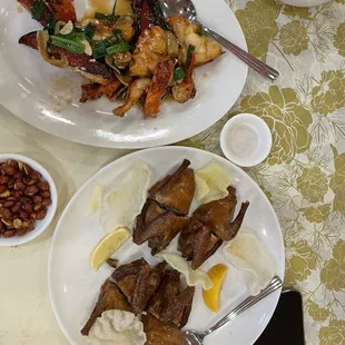 Ginger Scallion Lobster