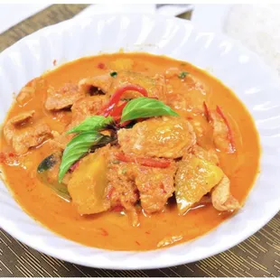 Chicken Red curry
