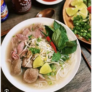 instant pot pho beef noodle