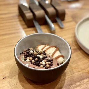 Truffle chocolate thing- very good and interesting
