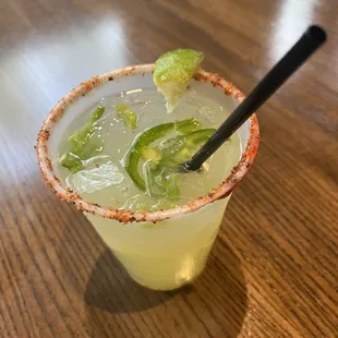 Spicy Skinny Margarita