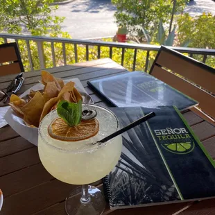 Skinny margarita, huge