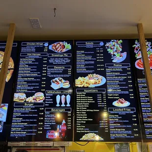 Menu 2 of 3: Appetizers, meals, drinks, dressings, dessert. [June 2022]