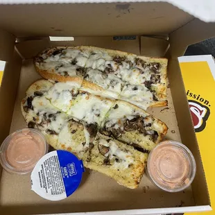 Garlic Bread with Mushroom
