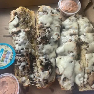 Garlic Bread with Mushroom
