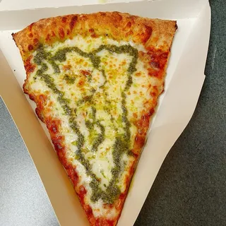 Pesto Pizza Slice