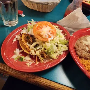 Chicken Tostada