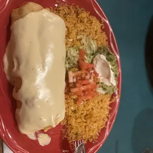 Fajita chimichanga