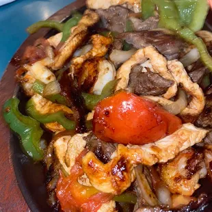 Combo fajitas