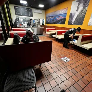 Dining area