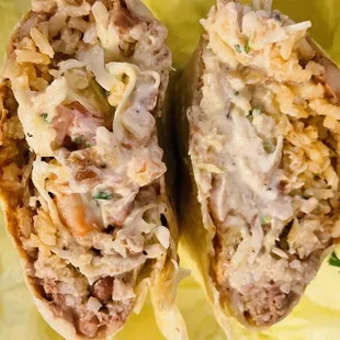 Shrimp Burrito--solid!