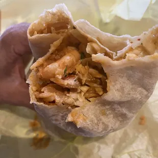 Shrimp  burrito