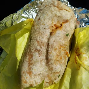 Grilled Mahi-Mahi Fish Burrito