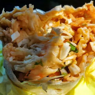 Grilled Mahi-Mahi Fish Burrito