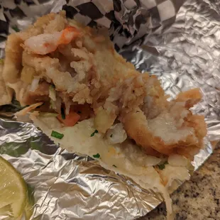 Surf and Turf Burrito