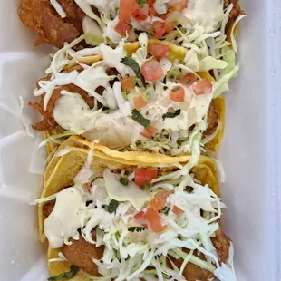 fried fish or baja fish tacos! my fav!