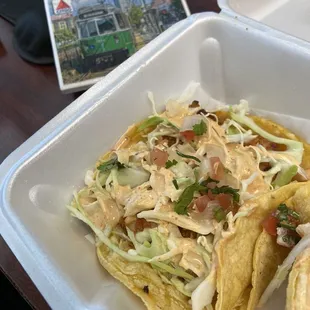 Oh spicy shrimp tacos, how I love thee so!