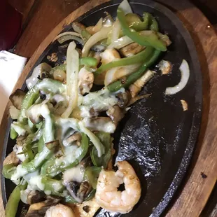 a plate of food on a table