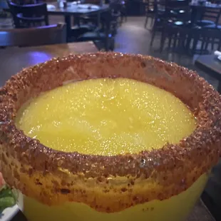 Mango margarita!  STRONG AS HELL  GET THIS
