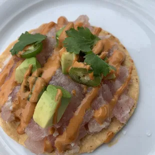 Ceviche Tostada