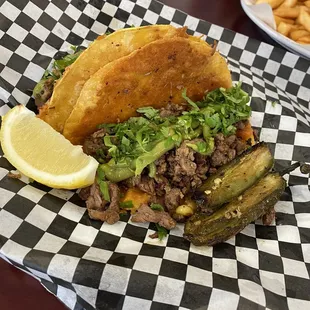 Vampiro tacos