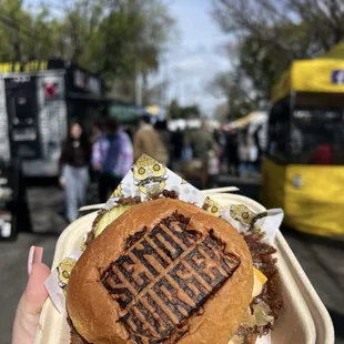Classic smash burger
