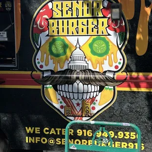 Senor burger turning out delicious meals in front of MainStage today!