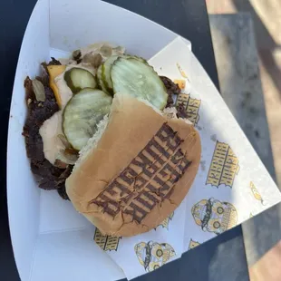 Classic cheese burger