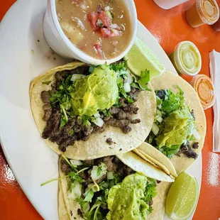 Steak tacos