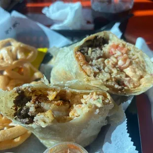 Surf N&apos; Turf Burrito