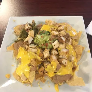 Chicken nachos