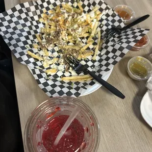 carne asada Fries and Shine The Works