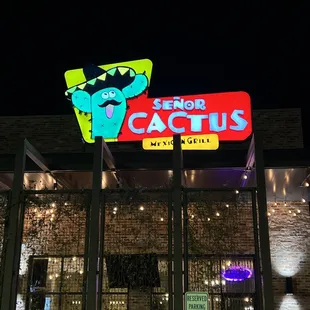 a neon sign