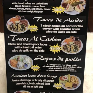 More meal options